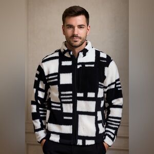 No Boundaries NWT Unisex Size L (42-44) Oversized fit Y2K Trucker Sherpa Jacket